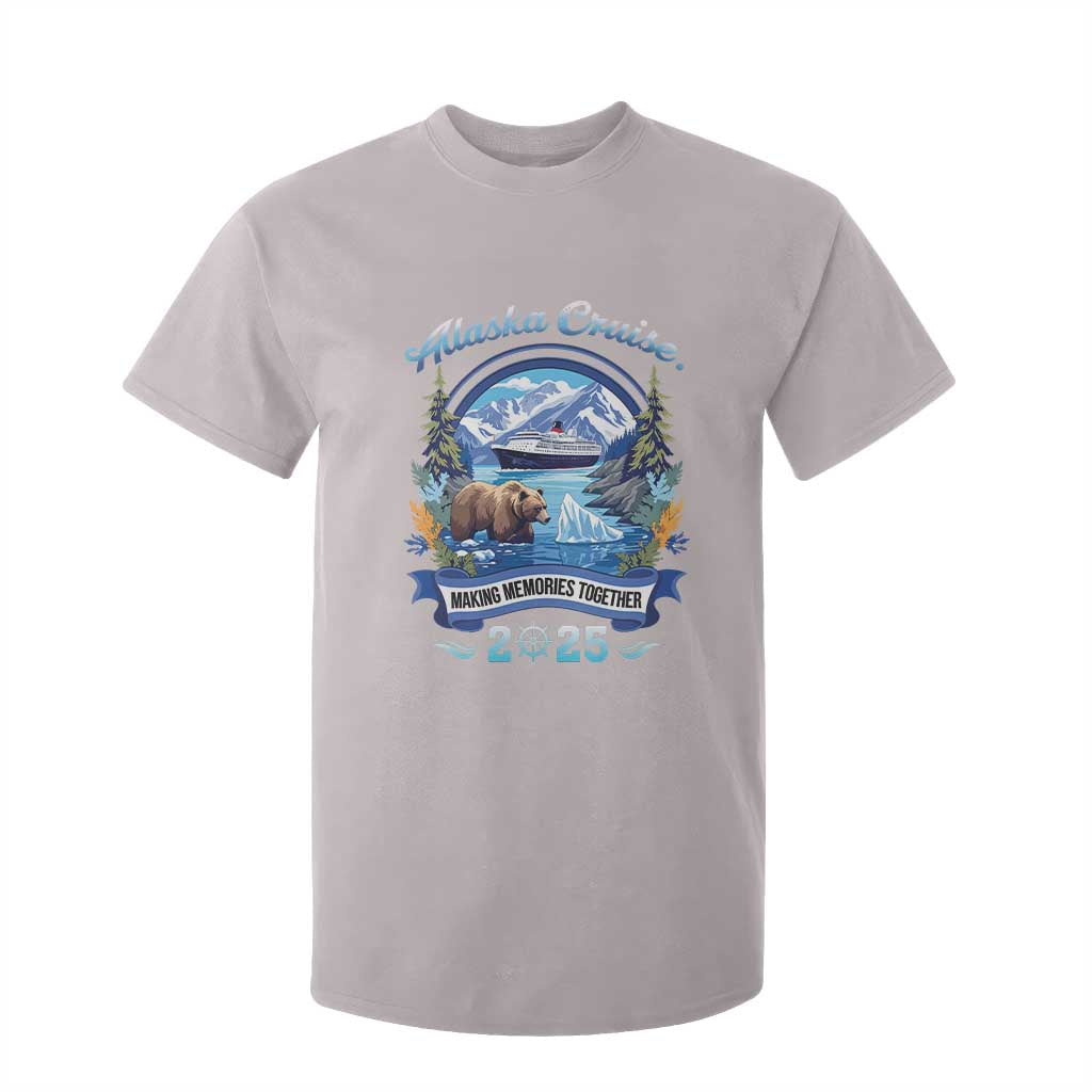 Alaska Cruising T Shirt For Kid Alaskan Cruisin Together Matching Family Cruise TS10 Ice Gray Print Your Wear