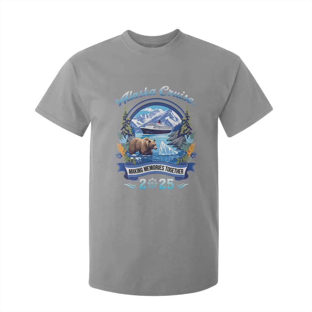 Alaska Cruising T Shirt For Kid Alaskan Cruisin Together Matching Family Cruise TS10 Sport Gray Print Your Wear