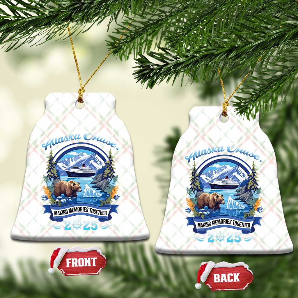 Alaska Cruising Ceramic Ornament Alaskan Cruisin Together Matching Family Cruise TS10 Print Your Wear