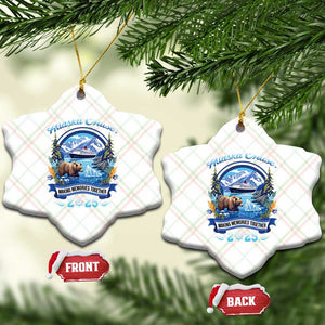 Alaska Cruising Ceramic Ornament Alaskan Cruisin Together Matching Family Cruise TS10 Print Your Wear