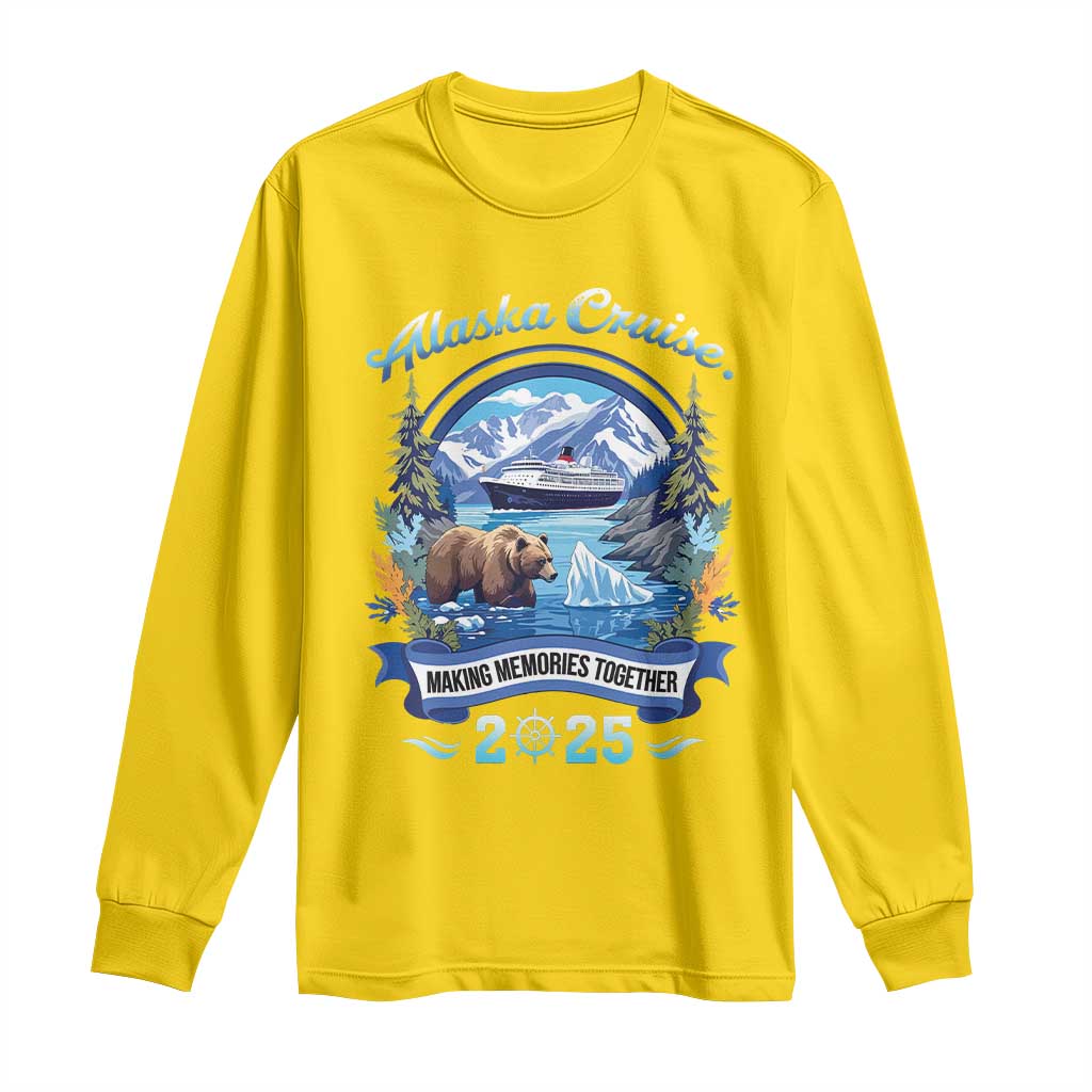 Alaska Cruising Long Sleeve Shirt Alaskan Cruisin Together Matching Family Cruise TS10 Daisy Print Your Wear