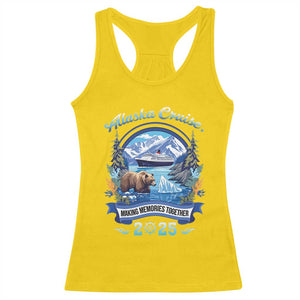 Alaska Cruising Racerback Tank Top Alaskan Cruisin Together Matching Family Cruise TS10 Daisy Print Your Wear