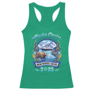 Alaska Cruising Racerback Tank Top Alaskan Cruisin Together Matching Family Cruise TS10 Irish Green Print Your Wear