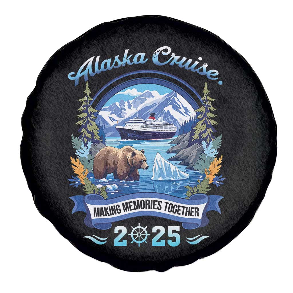 Alaska Cruising Spare Tire Cover Alaskan Cruisin Together Matching Family Cruise TS10 Print Your Wear