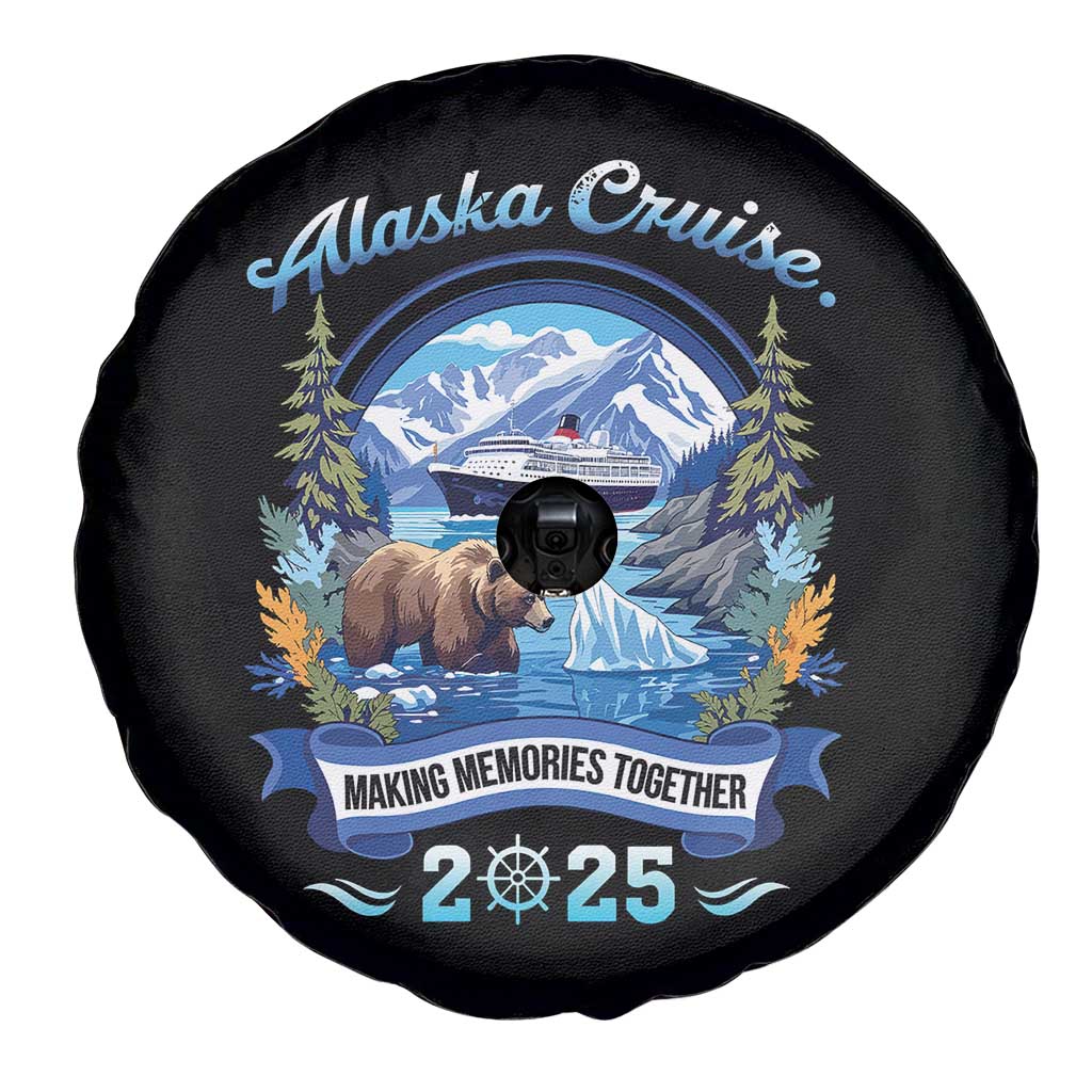 Alaska Cruising Spare Tire Cover Alaskan Cruisin Together Matching Family Cruise TS10 Print Your Wear