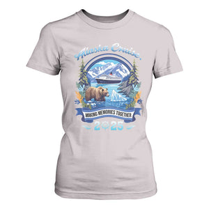 Alaska Cruising T Shirt For Women Alaskan Cruisin Together Matching Family Cruise TS10 Ice Gray Print Your Wear