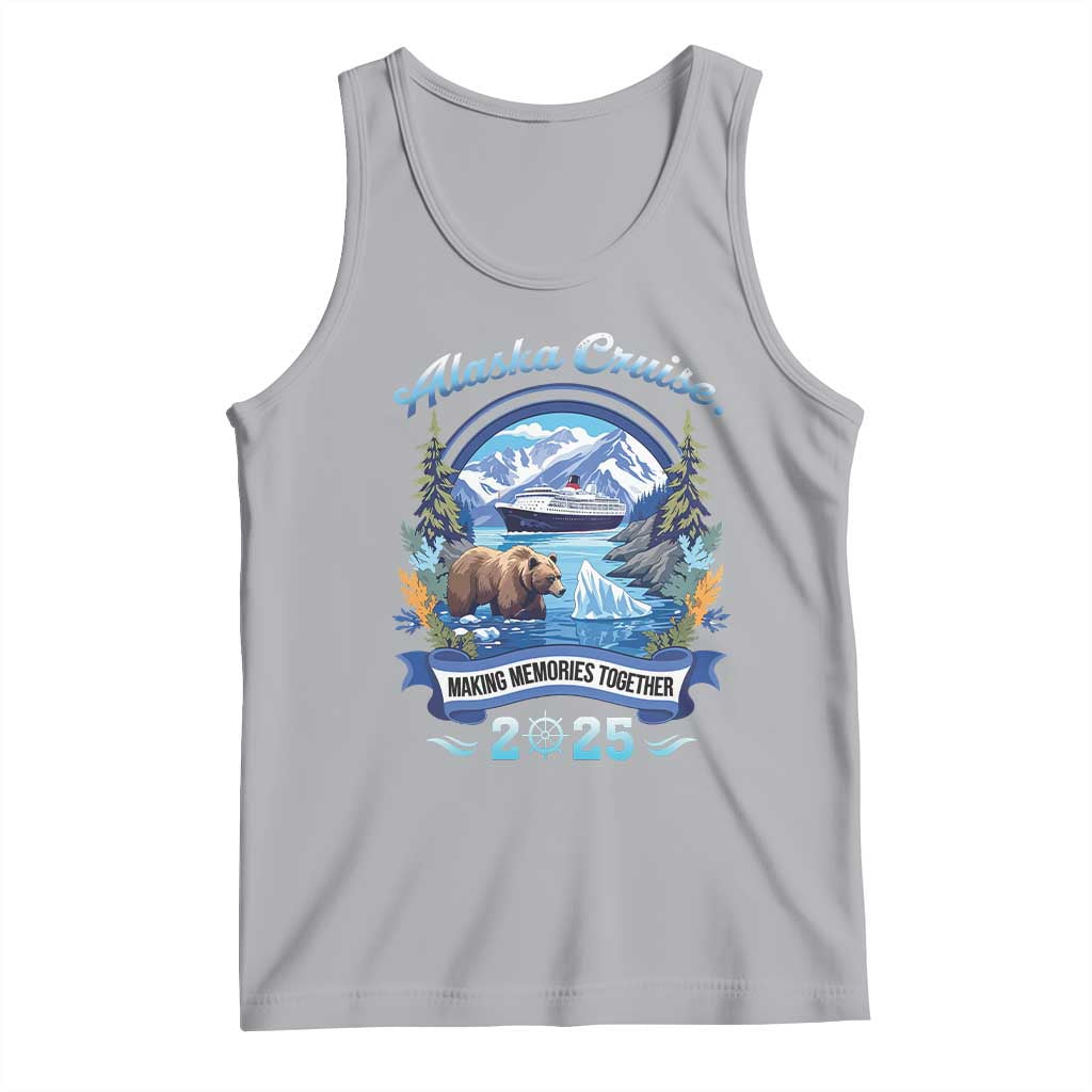 Alaska Cruising Tank Top Alaskan Cruisin Together Matching Family Cruise TS10 Athletic Heather Print Your Wear