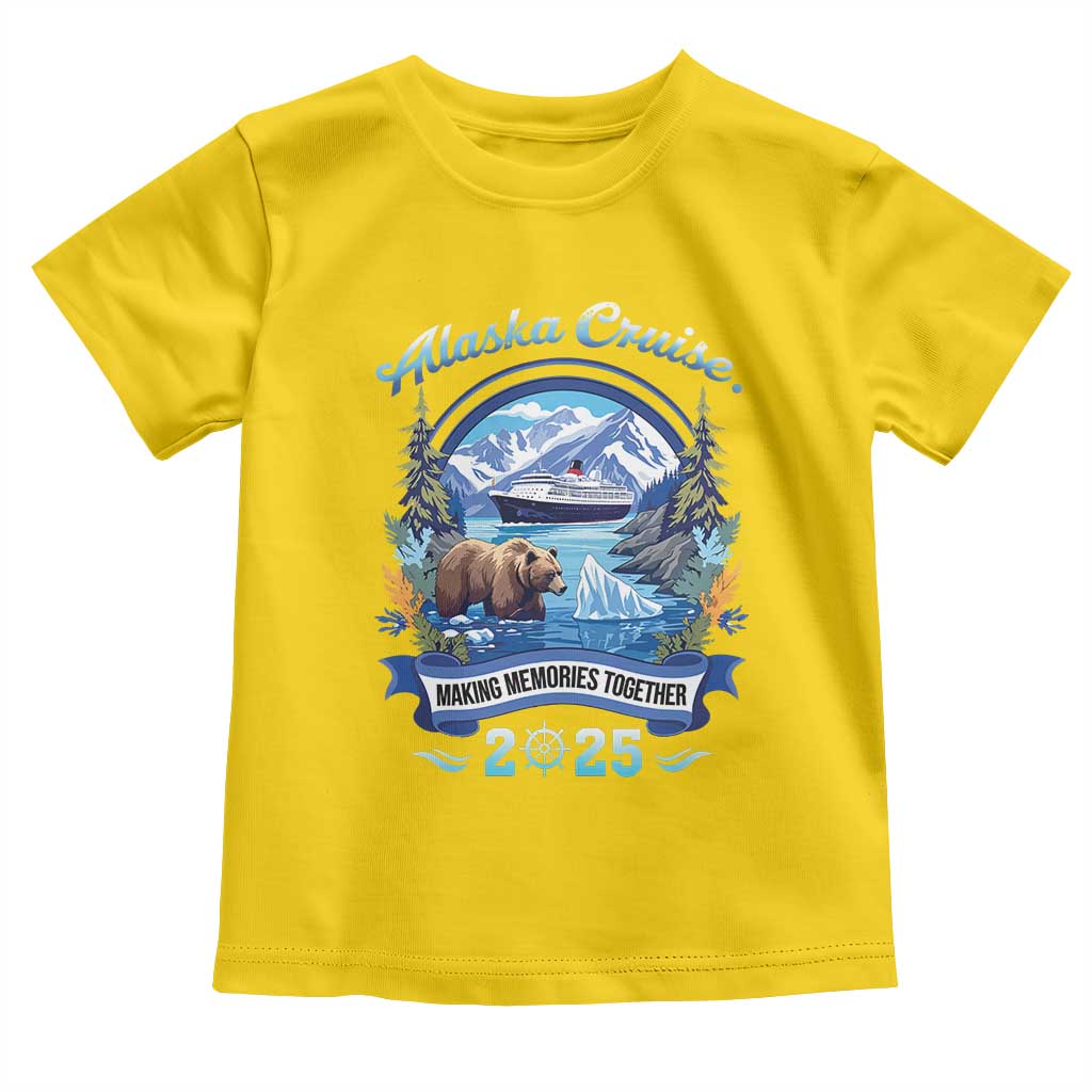 Alaska Cruising Toddler T Shirt Alaskan Cruisin Together Matching Family Cruise TS10 Daisy Print Your Wear