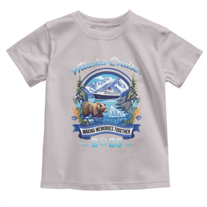 Alaska Cruising Toddler T Shirt Alaskan Cruisin Together Matching Family Cruise TS10 Ice Gray Print Your Wear