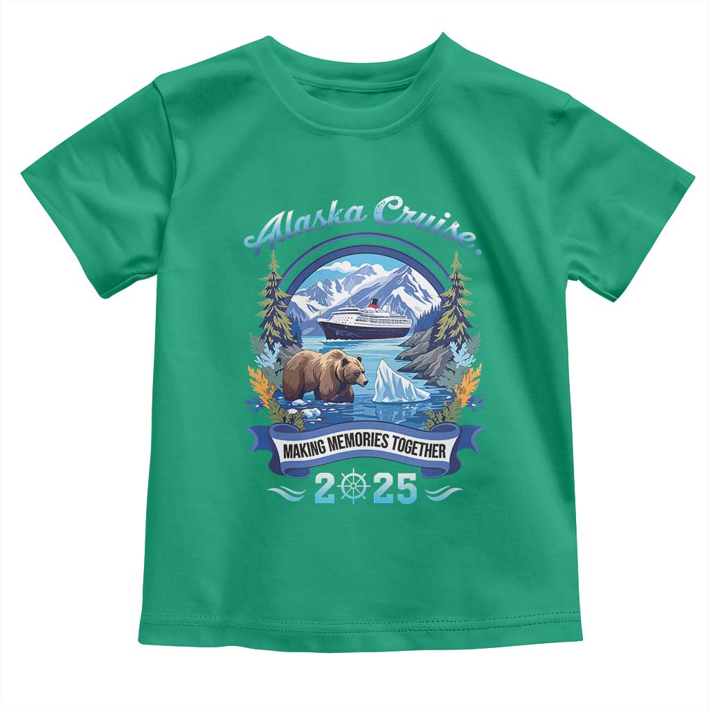 Alaska Cruising Toddler T Shirt Alaskan Cruisin Together Matching Family Cruise TS10 Irish Green Print Your Wear