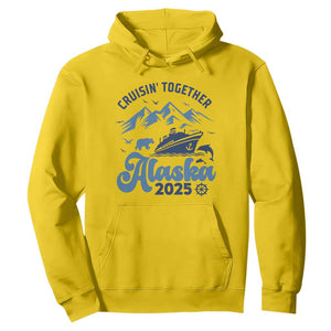 Alaska Cruise Hoodie Cruisin Together Matching Family Cruise 2025 TS10 Daisy Print Your Wear