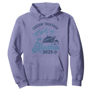 Alaska Cruise Hoodie Cruisin Together Matching Family Cruise 2025 TS10 Violet Print Your Wear