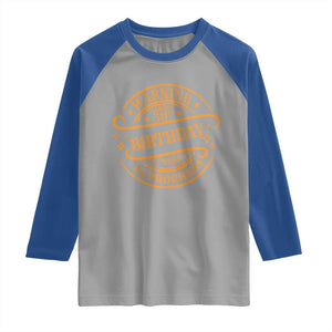 50th Birthday Trip Raglan Shirt Retro Funny Milestone Vacation TS10 Sport Gray Royal Print Your Wear
