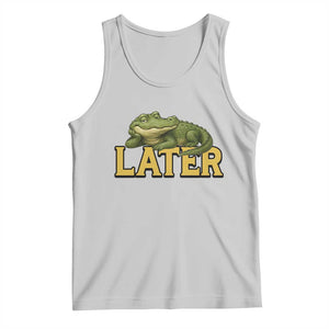 See You Later Alligator Tank Top Funny Teacher Meme Viral Quote TS10 Ash Print Your Wear