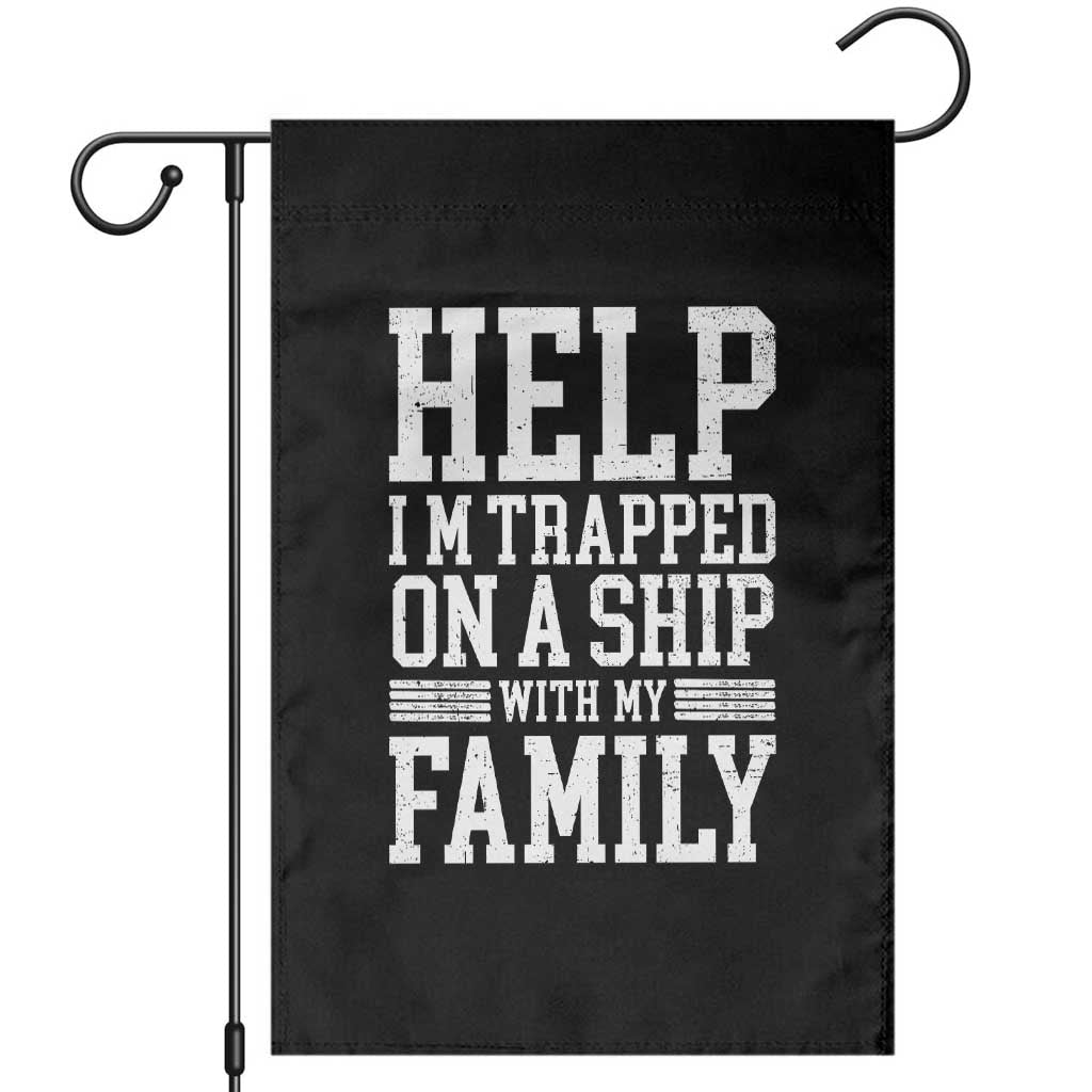 Funny Family Cruise Garden Flag Vacation Trip Matching Cruise Ship TS10 Black Print Your Wear
