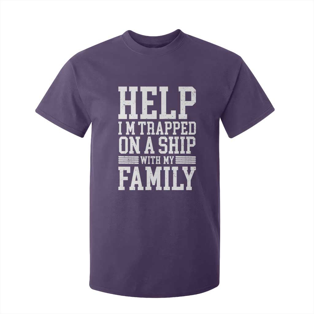 Funny Family Cruise T Shirt For Kid Vacation Trip Matching Cruise Ship TS10 Purple Print Your Wear