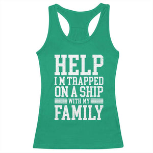 Funny Family Cruise Racerback Tank Top Vacation Trip Matching Cruise Ship TS10 Irish Green Print Your Wear
