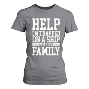 Funny Family Cruise T Shirt For Women Vacation Trip Matching Cruise Ship TS10 Charcoal Print Your Wear