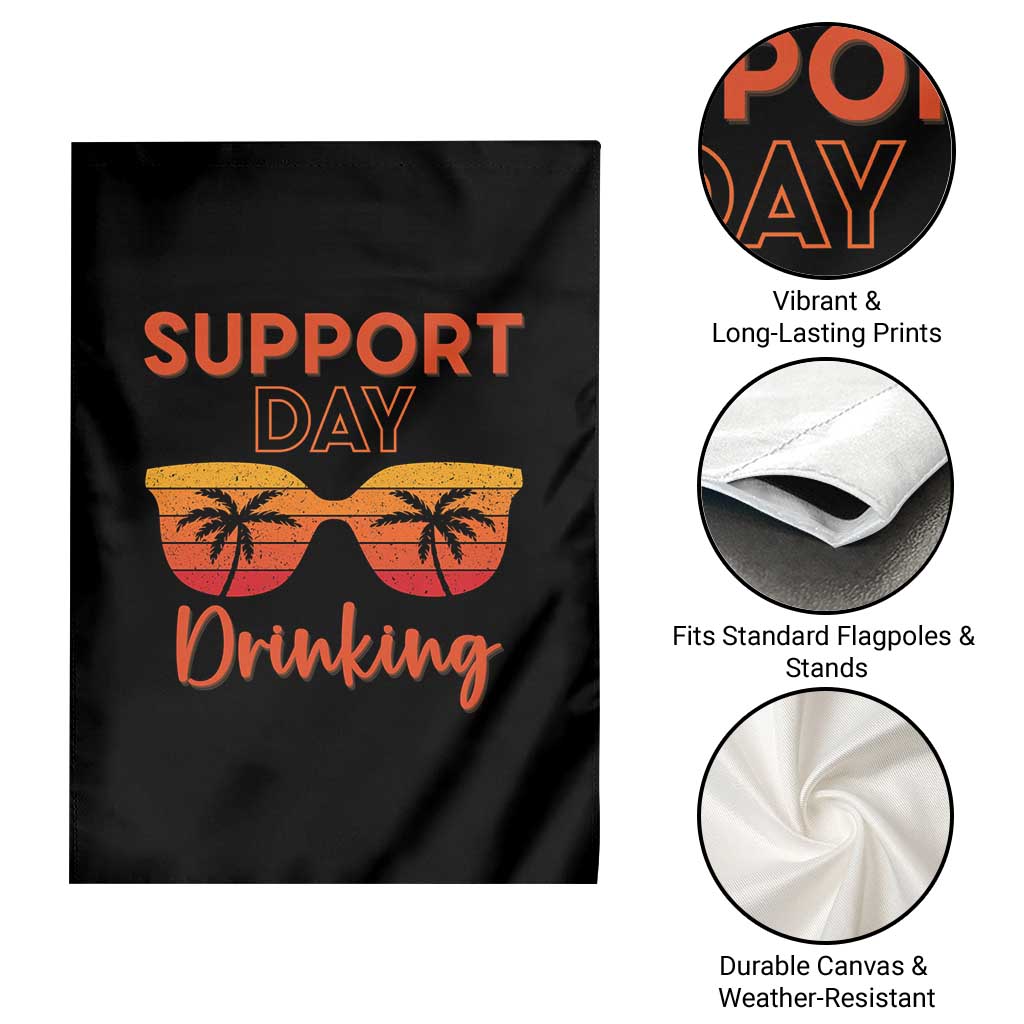 Funny Drinking Garden Flag Support Day Drinking Summer Beach Vacation TS10 Print Your Wear