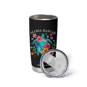 Aloha Hawaii Tumbler Cup Sea Turtle Summer Hawaiian Island TS10 Print Your Wear