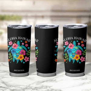 Aloha Hawaii Tumbler Cup Sea Turtle Summer Hawaiian Island TS10 Print Your Wear