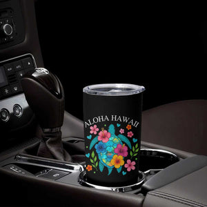 Aloha Hawaii Tumbler Cup Sea Turtle Summer Hawaiian Island TS10 Print Your Wear