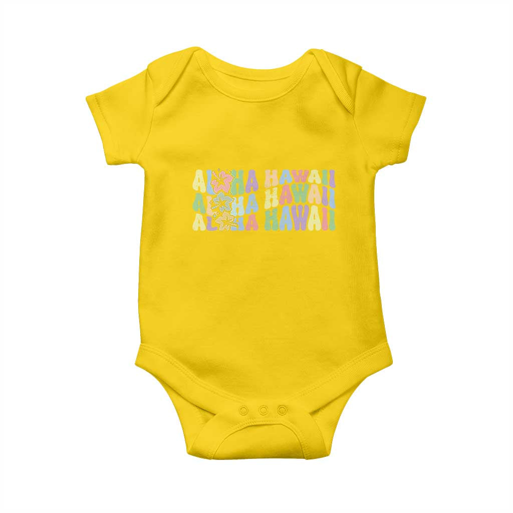 Aloha Hawaii Baby Onesie Flower Summer Hawaiian Island TS10 Daisy Print Your Wear