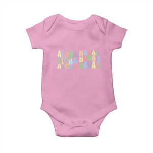 Aloha Hawaii Baby Onesie Flower Summer Hawaiian Island TS10 Light Pink Print Your Wear