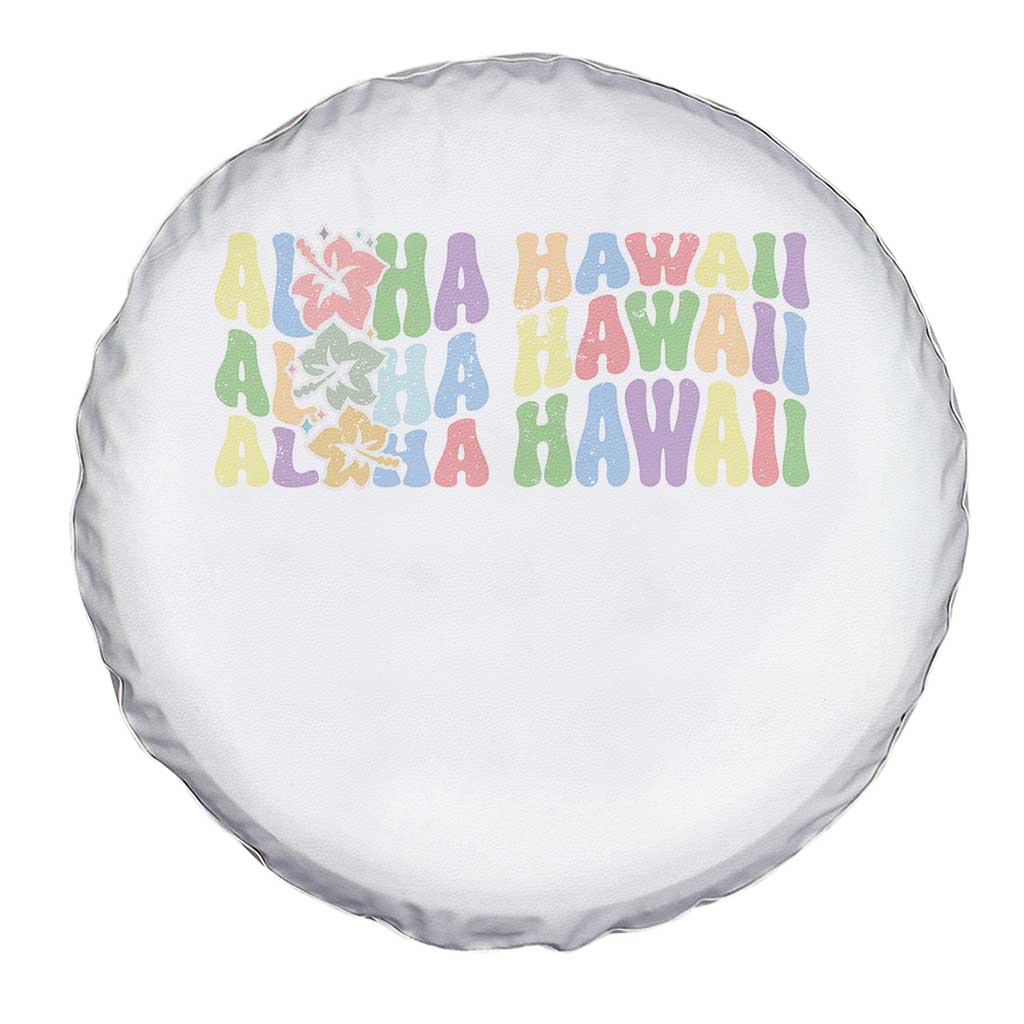 Aloha Hawaii Spare Tire Cover Flower Summer Hawaiian Island TS10 Print Your Wear