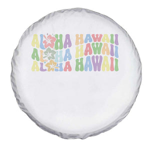 Aloha Hawaii Spare Tire Cover Flower Summer Hawaiian Island TS10 Print Your Wear