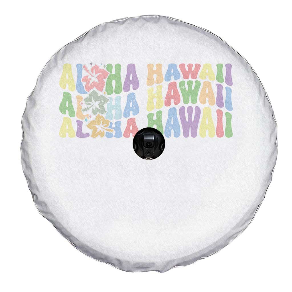 Aloha Hawaii Spare Tire Cover Flower Summer Hawaiian Island TS10 Print Your Wear