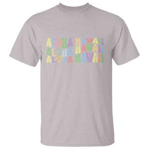 Aloha Hawaii T Shirt Flower Summer Hawaiian Island TS10 Ice Gray Print Your Wear