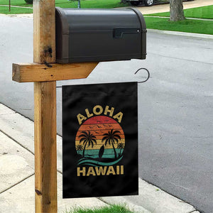 Aloha Hawaii Garden Flag Retro Hawaiian Island Palm Beach Surfboard Surf TS10 Print Your Wear