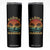 Aloha Hawaii Skinny Tumbler Retro Hawaiian Island Palm Beach Surfboard Surf TS10 Black Print Your Wear