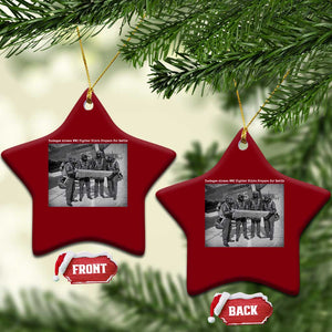 Tuskegee Airmen Ceramic Ornament African American Heroes Preparing for Battle WW2 TS10 Print Your Wear