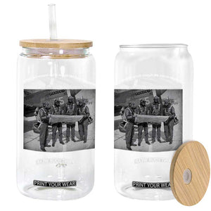 Tuskegee Airmen Glass Can African American Heroes Preparing for Battle WW2 TS10 Print Your Wear