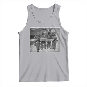 Tuskegee Airmen Tank Top African American Heroes Preparing for Battle WW2 TS10 Athletic Heather Print Your Wear