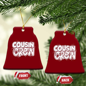 Cousin Crew Ceramic Ornament Cute Matching Cousins Summer Beach Vacation TS10 Print Your Wear