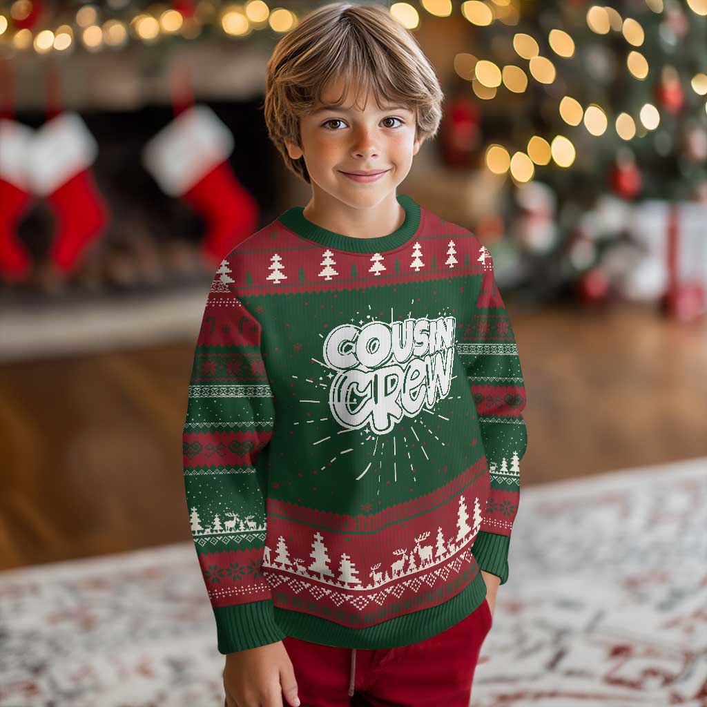Cousin Crew Knit Sweatshirt Cute Matching Cousins Summer Beach Vacation TS10 Christmas Print Your Wear