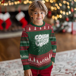 Cousin Crew Knit Sweatshirt Cute Matching Cousins Summer Beach Vacation TS10 Christmas Print Your Wear