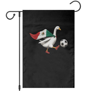 Mexico Soccer Goose Garden Flag Mexico Futbol Fan TS10 Black Print Your Wear