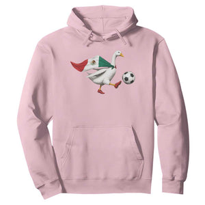 Mexico Soccer Goose Hoodie Mexico Futbol Fan TS10 Light Pink Print Your Wear