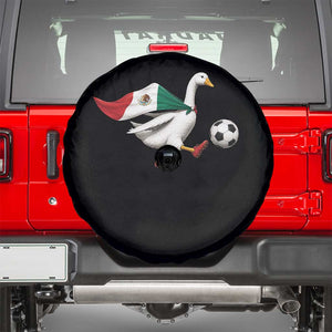 Mexico Soccer Goose Spare Tire Cover Mexico Futbol Fan TS10 Black Print Your Wear
