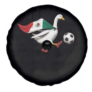 Mexico Soccer Goose Spare Tire Cover Mexico Futbol Fan TS10 Print Your Wear