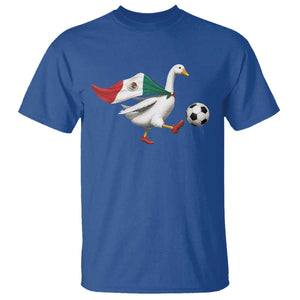 Mexico Soccer Goose T Shirt Mexico Futbol Fan TS10 Royal Blue Print Your Wear