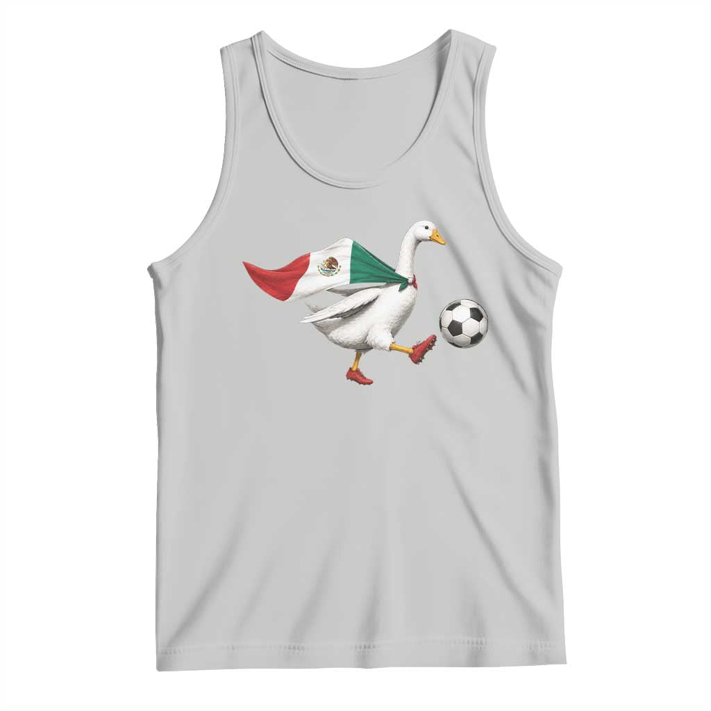 Mexico Soccer Goose Tank Top Mexico Futbol Fan TS10 Ash Print Your Wear