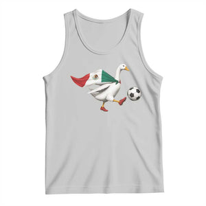 Mexico Soccer Goose Tank Top Mexico Futbol Fan TS10 Ash Print Your Wear