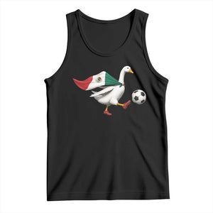 Mexico Soccer Goose Tank Top Mexico Futbol Fan TS10 Black Print Your Wear