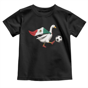 Mexico Soccer Goose Toddler T Shirt Mexico Futbol Fan TS10 Black Print Your Wear