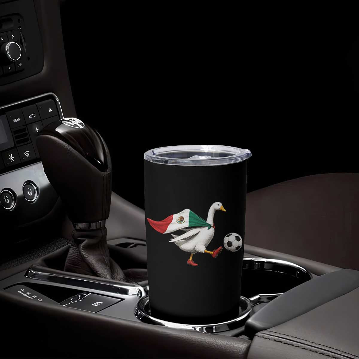 Mexico Soccer Goose Tumbler Cup Mexico Futbol Fan TS10 Print Your Wear